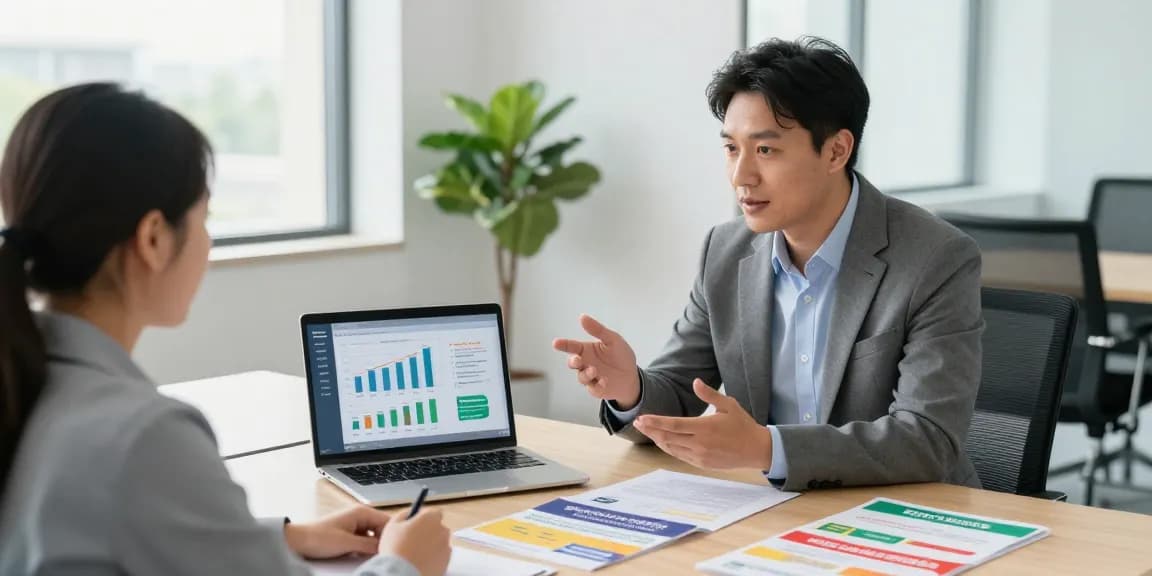 Consultation for fixed business energy options with graphs and quotes