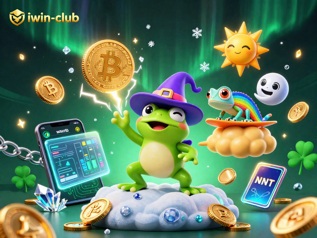 Experience gaming magic with iwin-club; a whimsical storm of coins and crypto delights!