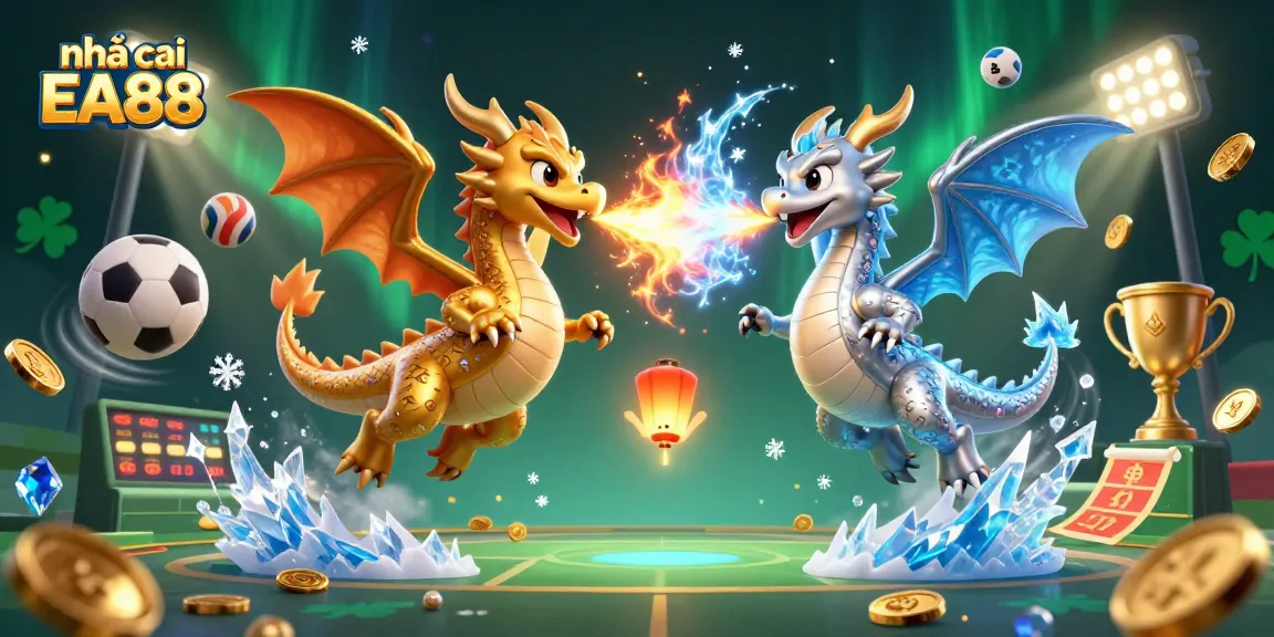Explore the thrill at nhà cái EA88, featuring dynamic dragons and engaging sports elements.