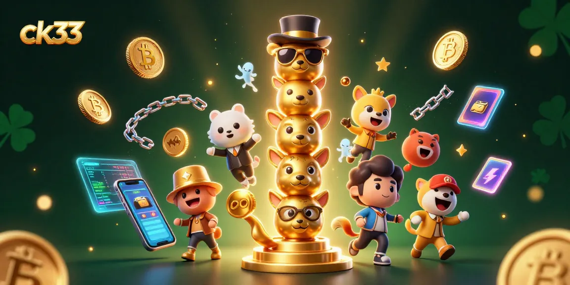 Engage in the thrilling world of ck33 with a vibrant 3D casino illustration showcasing immersive gaming elements.