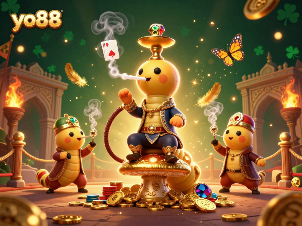 Spin and win with yo88's immersive 3D casino adventure featuring vibrant characters and rich details.