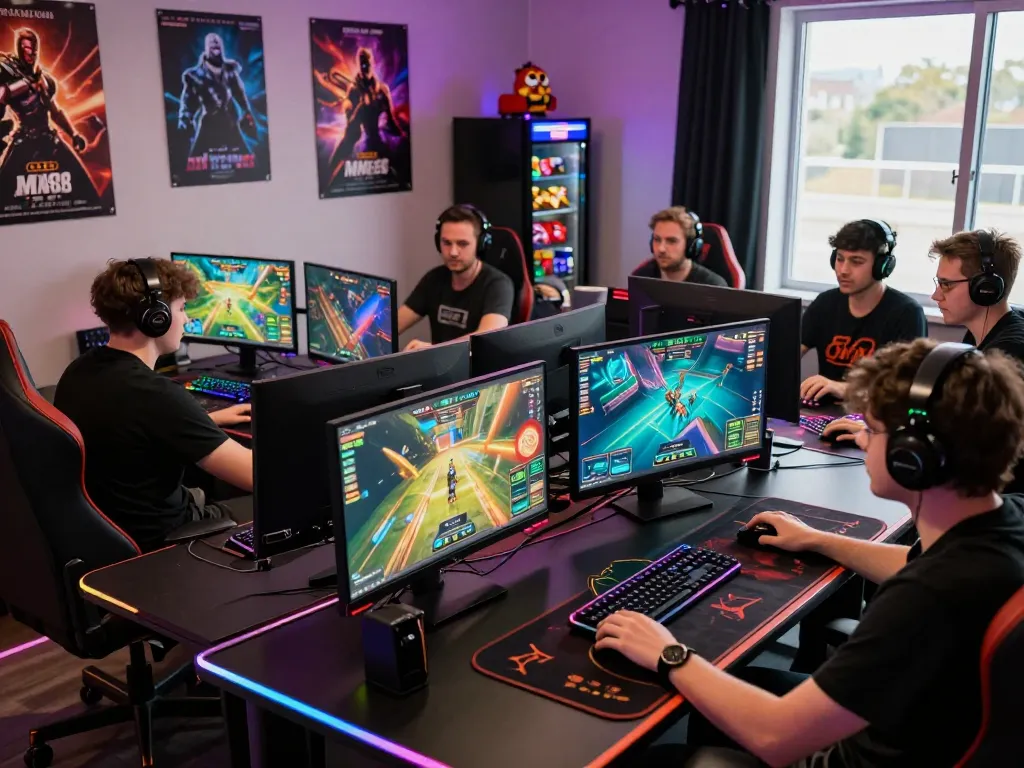 Exciting online gaming environment showcasing MM88 poker games with diverse players immersed in action.