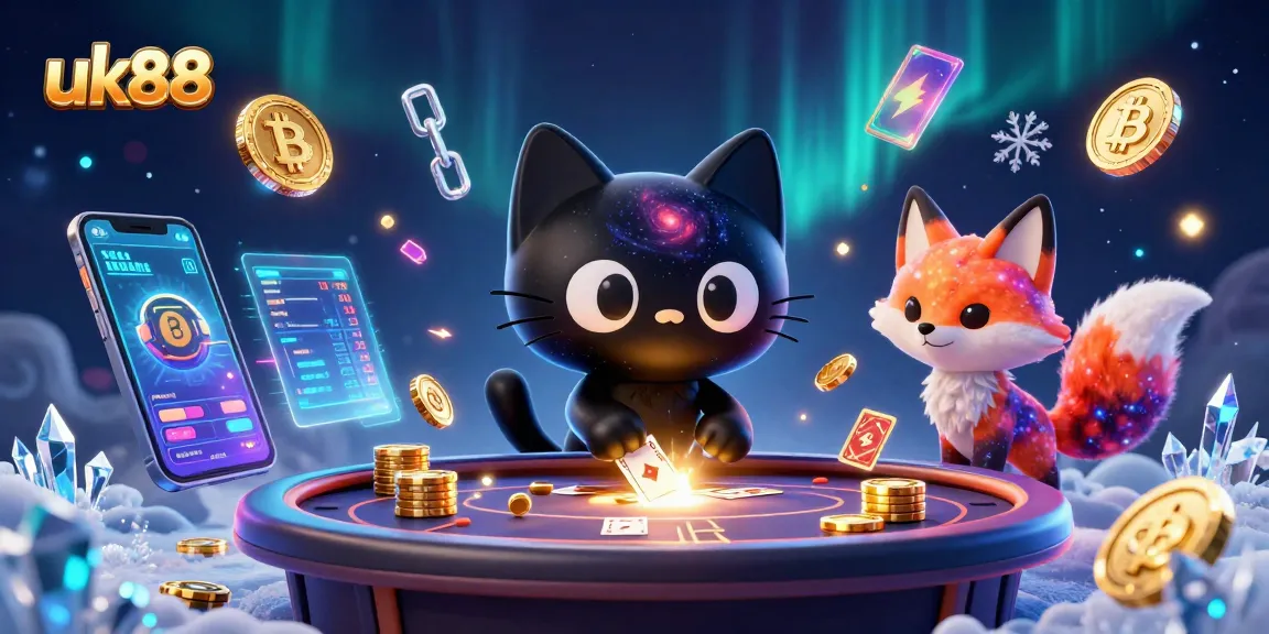 Experience winning strategies with uk88 in a vibrant cosmic casino scene.